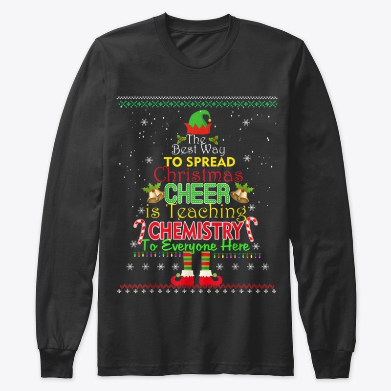 Elf Christmas Cheer Chemistry Teacher