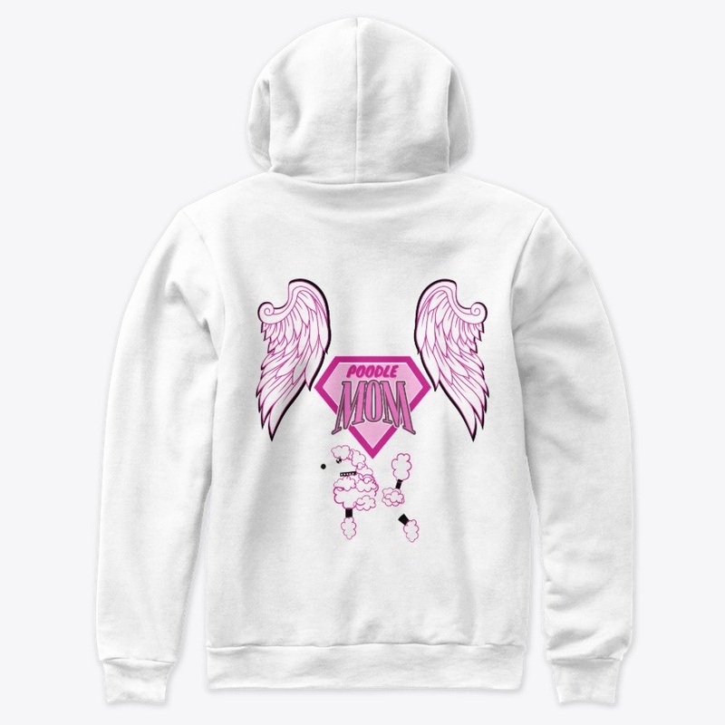 Poodle Mom Angel Cage 