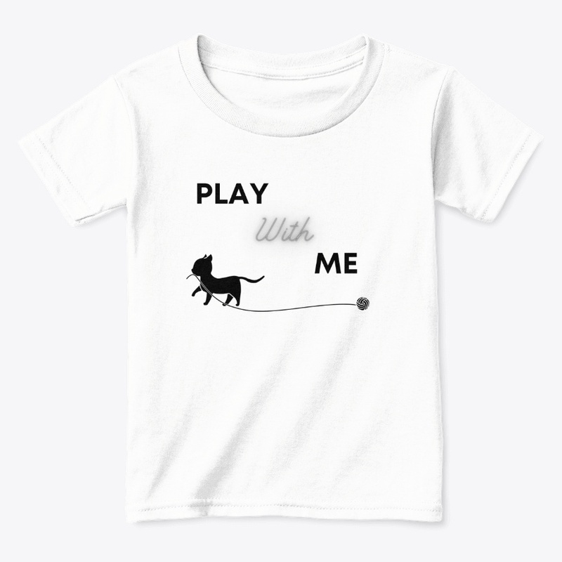 PLAY WITH ME FUNNY CAT DESIGN
