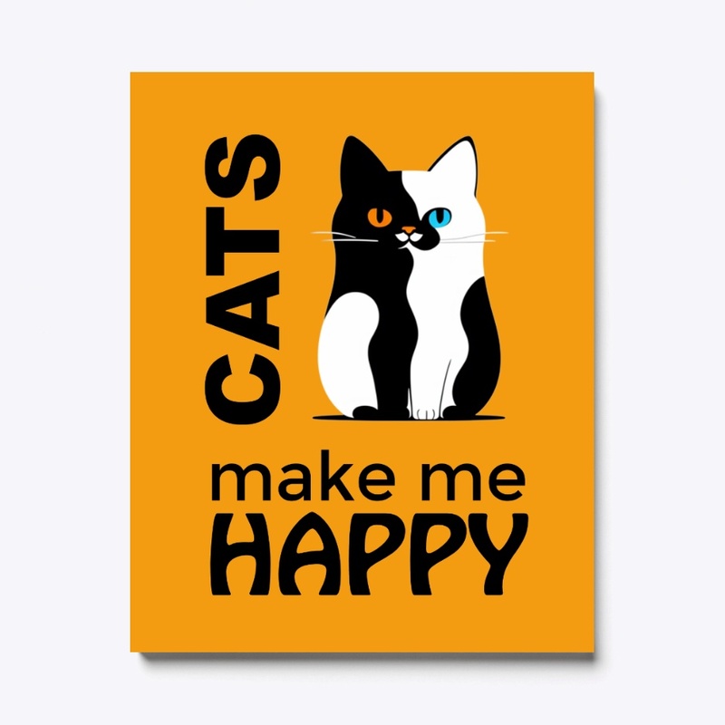 Purr-fectly Joyful: Cats Make Me Happy