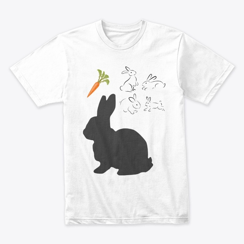 Rabbit and Carrot T-shirt