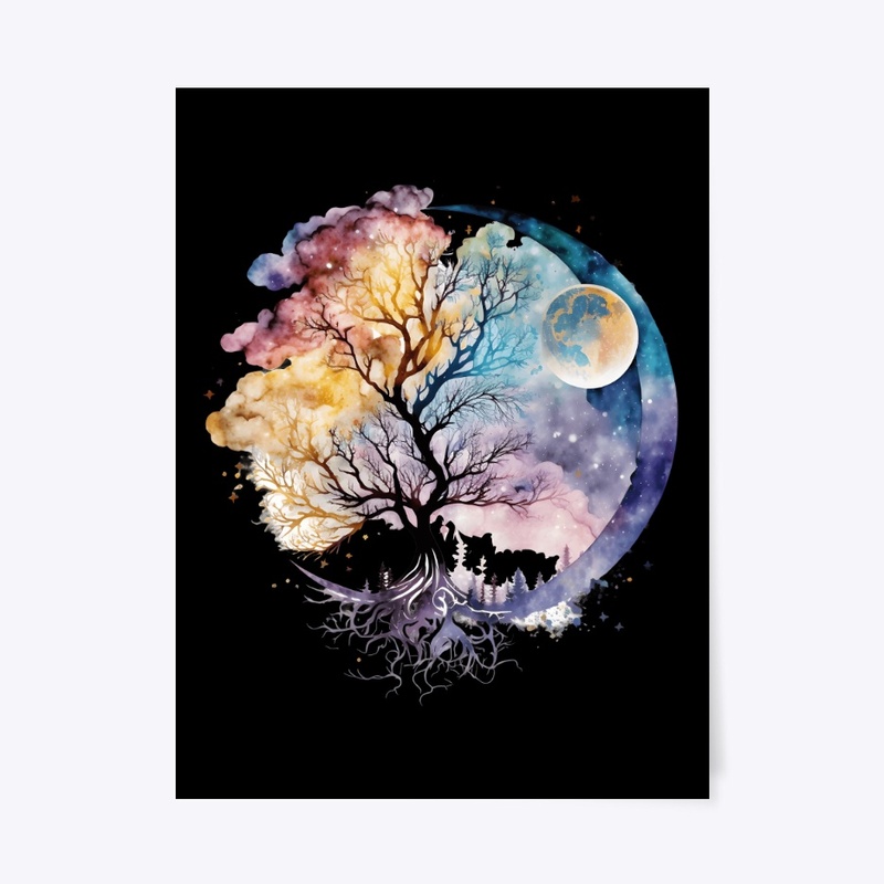 Watercolor Tree of Life