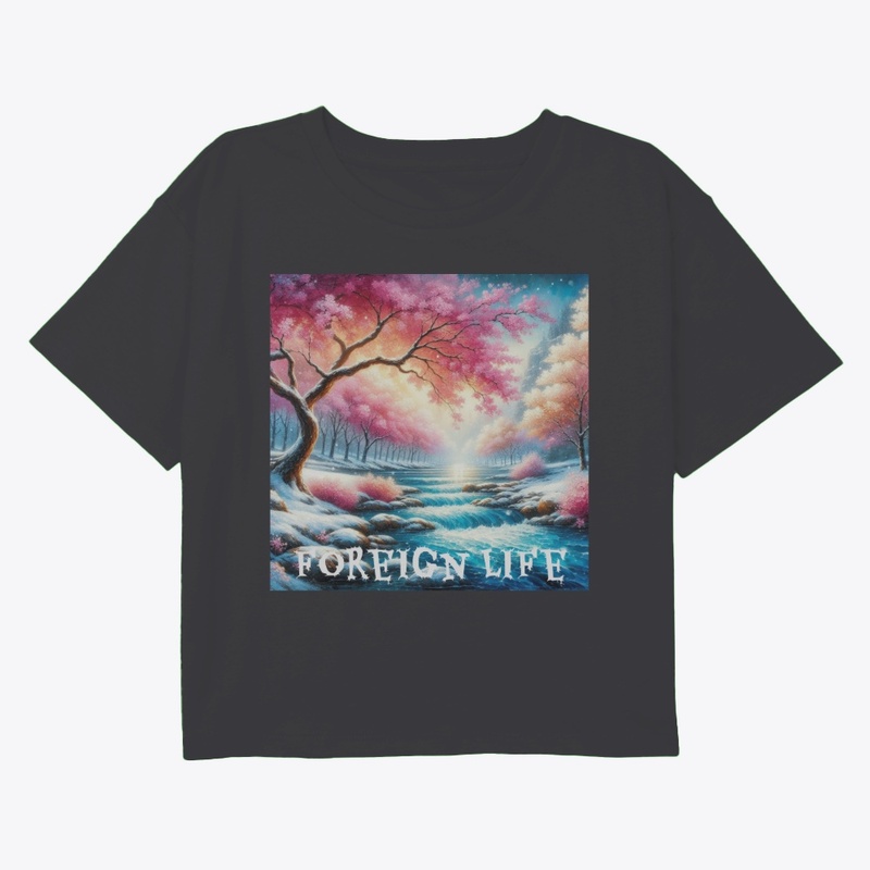 Foreign Life Cherry Blossom Stream