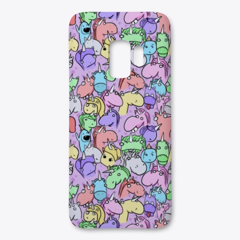 Unicorn Doodle Phone case