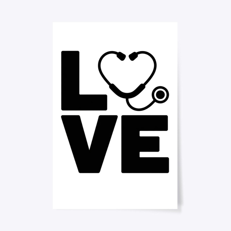 Love Stethoscope Graphic