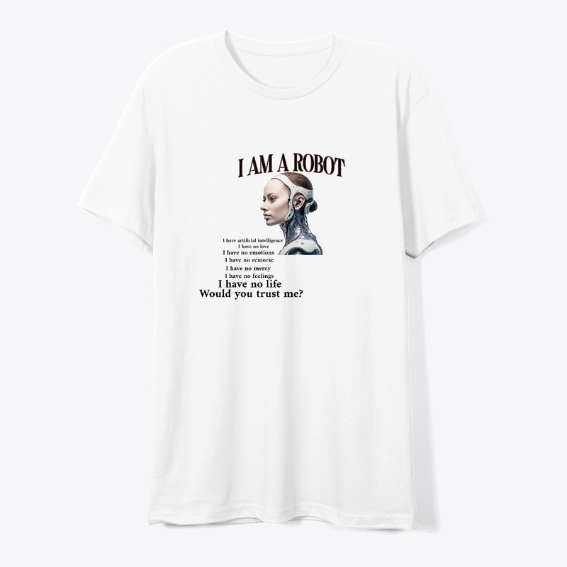 I AM A ROBOT  WOULD YOU TRUST ME?