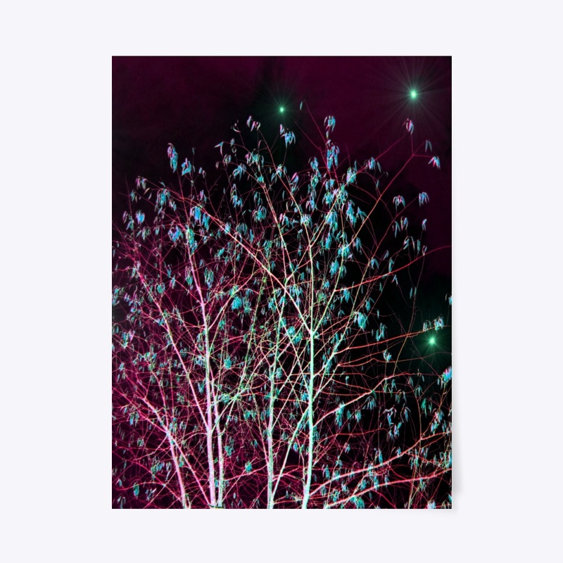 Blue leaves