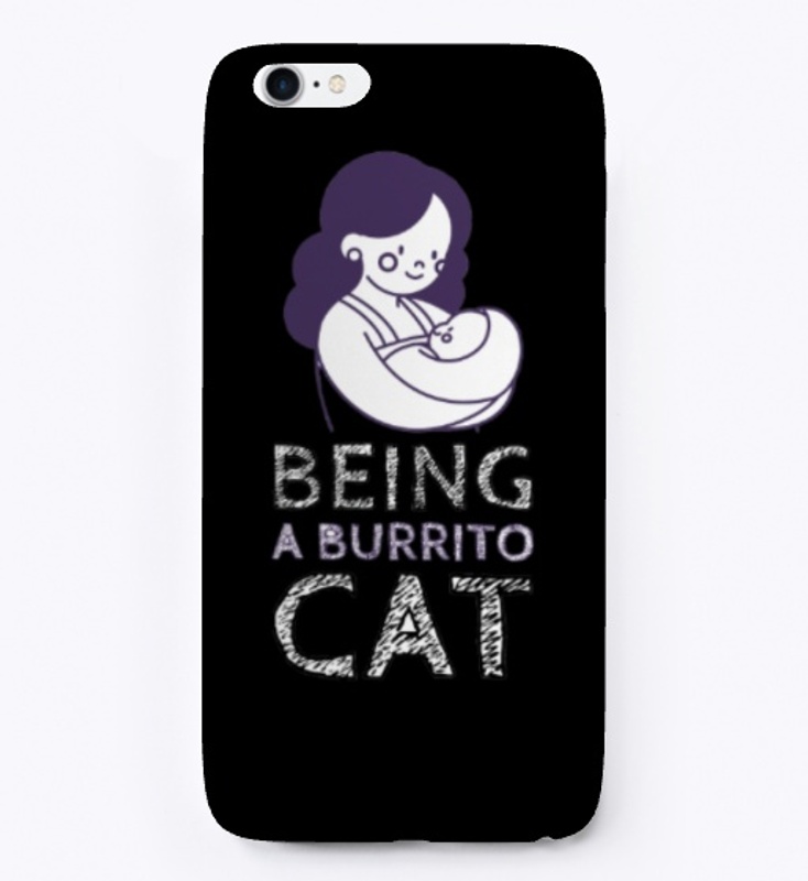 Fashion.Being a burrito cat.