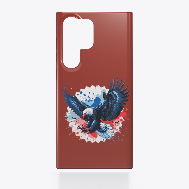Fierce American Bald Eagle Patriotic 