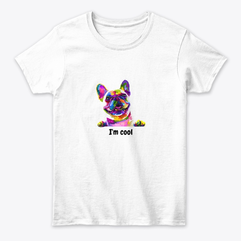 Colorful Modern Illustration Pop Art Dog