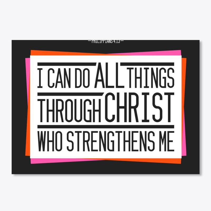 Strength in Christ (Black)