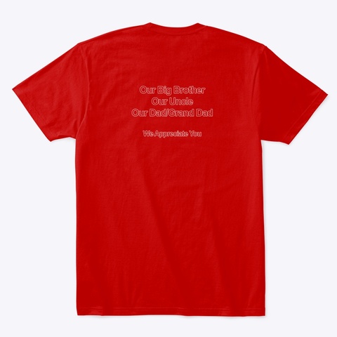 Ni Aloys Classic Red T-Shirt Back