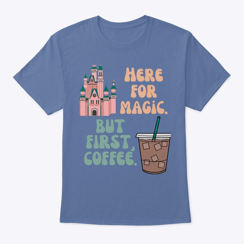 Here for magic. But first, coffee.