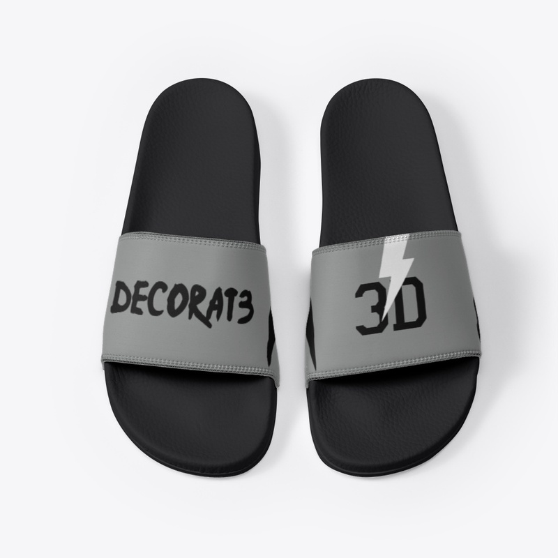 Decorated swim flops
