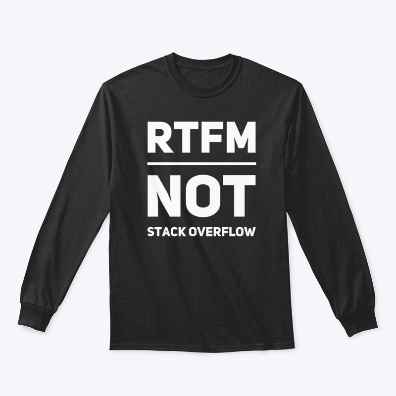 RTFM Not Stackoverflow