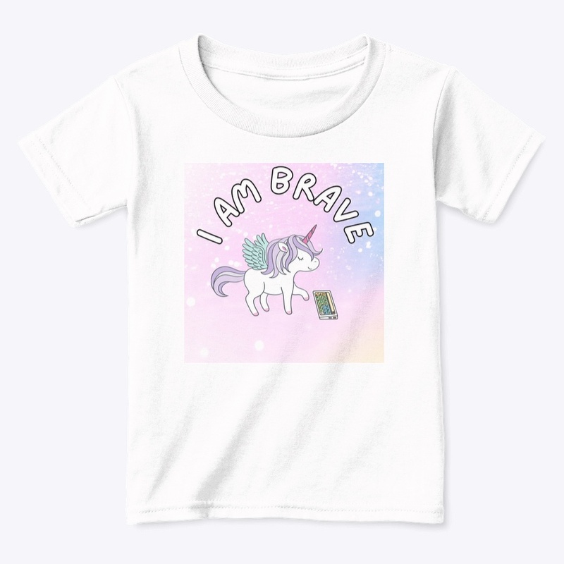 I am brave unicorn with talker