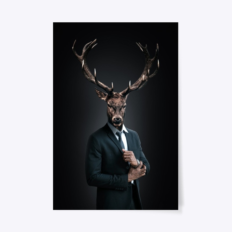 Deer Face Artwork