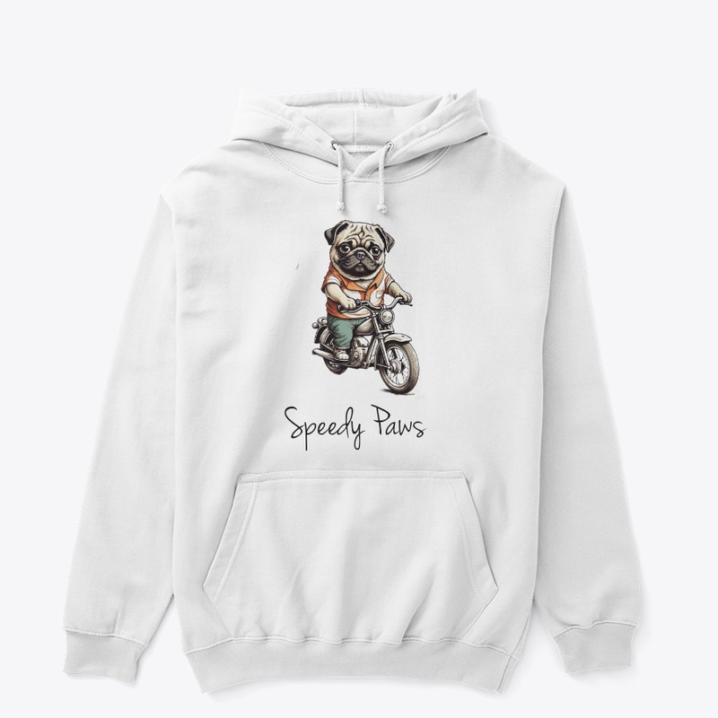Paws on Wheels: Doggy Bullet Bike Tee