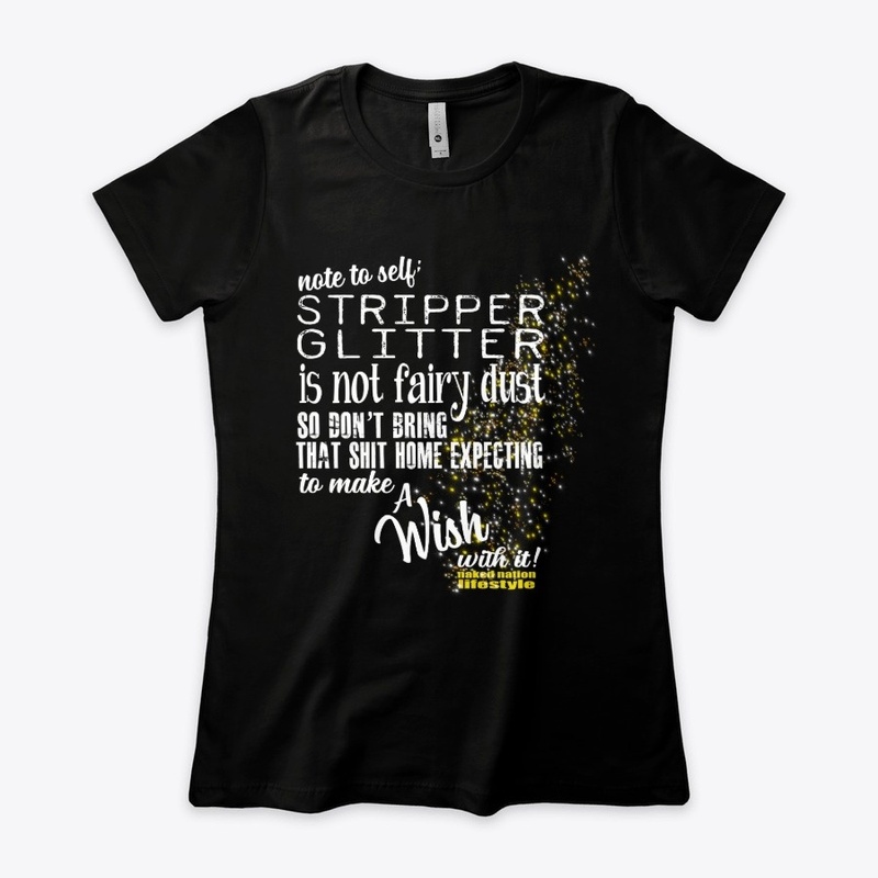 NOTE TO SELF: STRIPPER GLITTER....