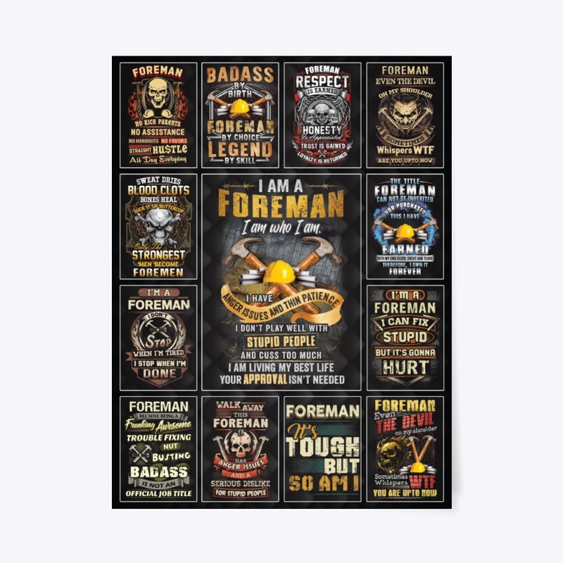 Awesome Foreman Collage Product