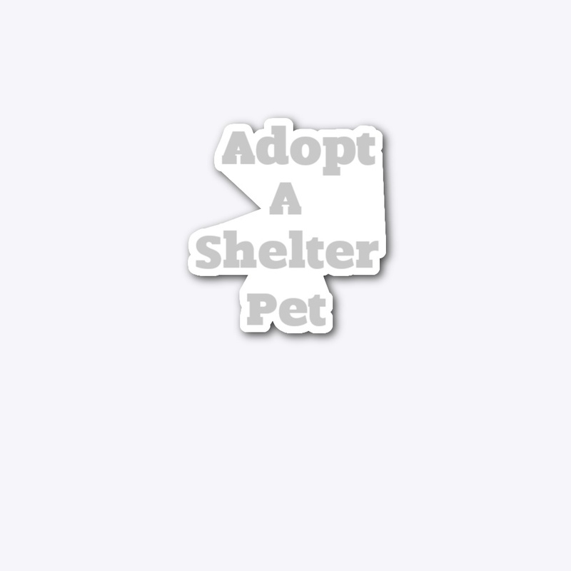 Adopt A Shelter Pet