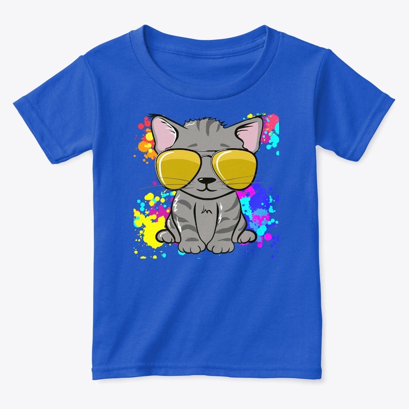 Baby cat w/shades-TOD-T-Shirt