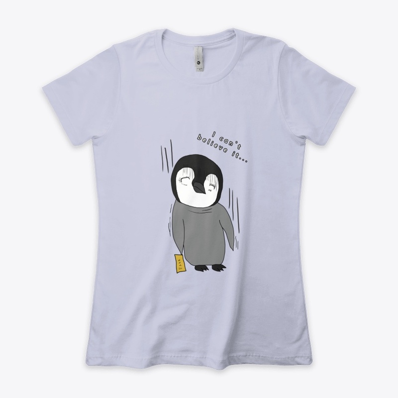 Shocked - Cute Baby Penguin Design