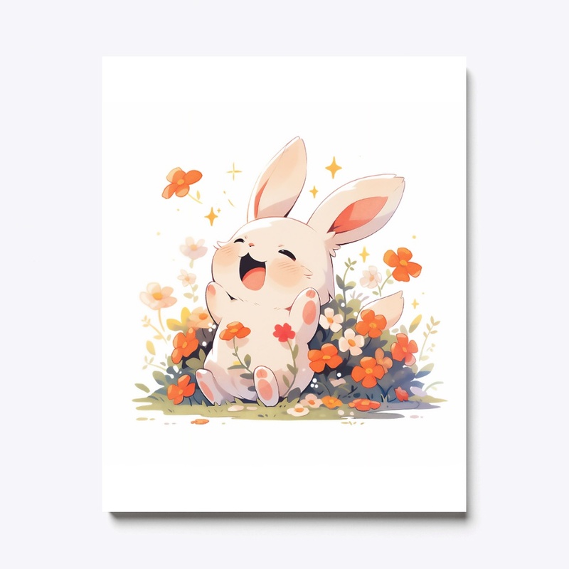happy rabbit