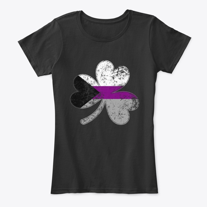 Demisexual Shamrock Pride Flag