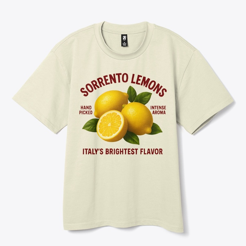 Sorrento Lemons | Vintage Citrus Art