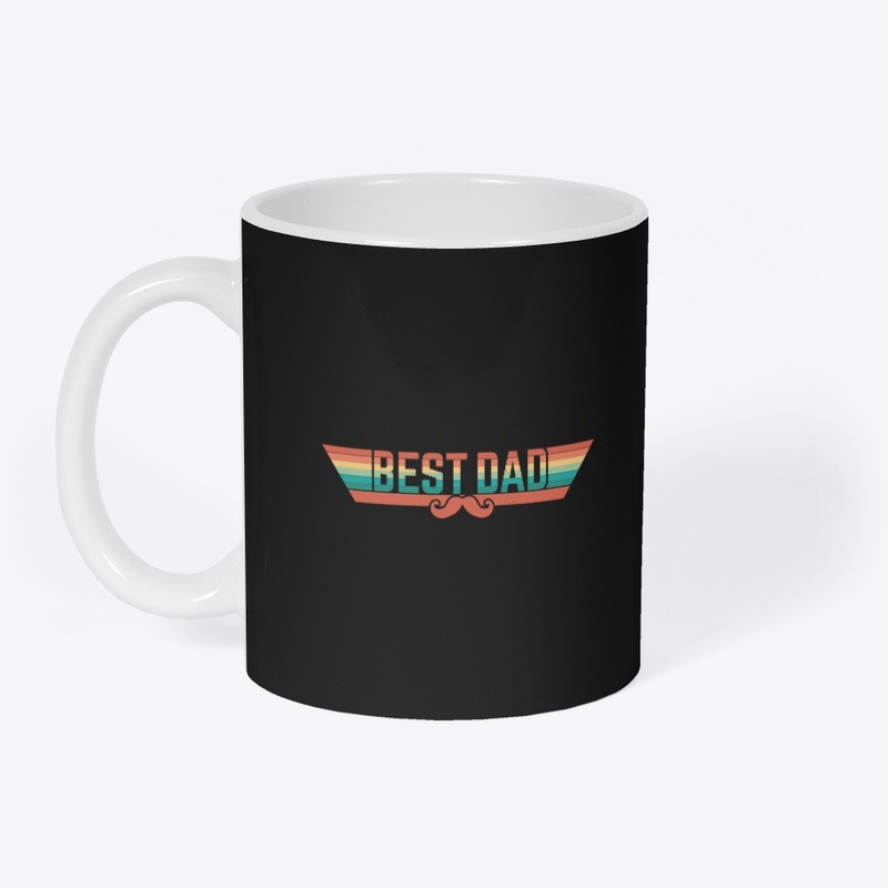 Best Dad Retro Vintage T-shirt