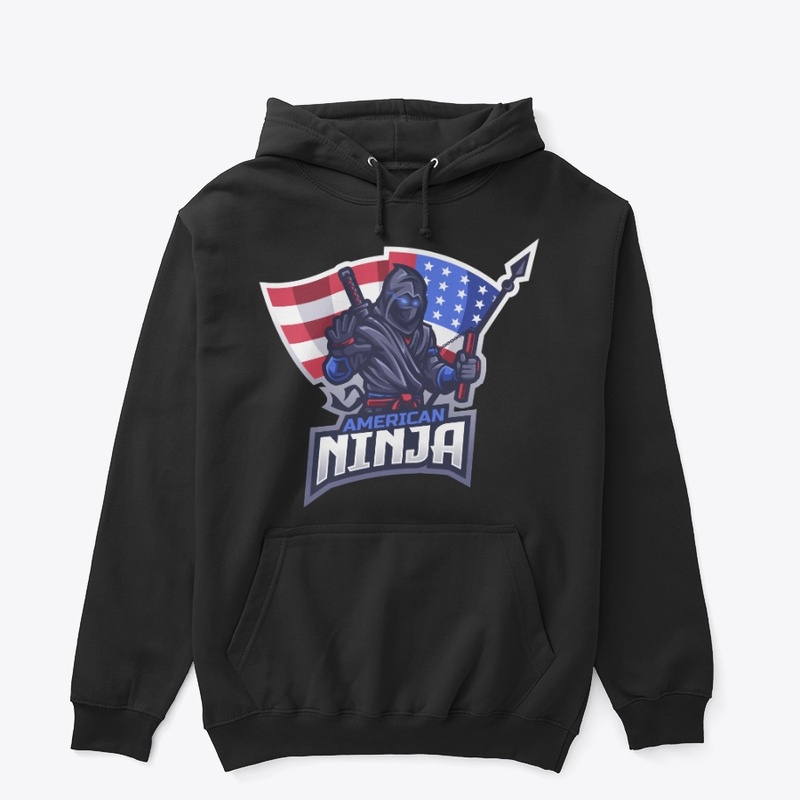 American Ninja Unisex Pullover Hoodie