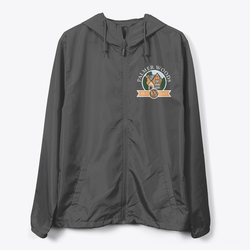 Centennial Logo / Graphite Windbreaker