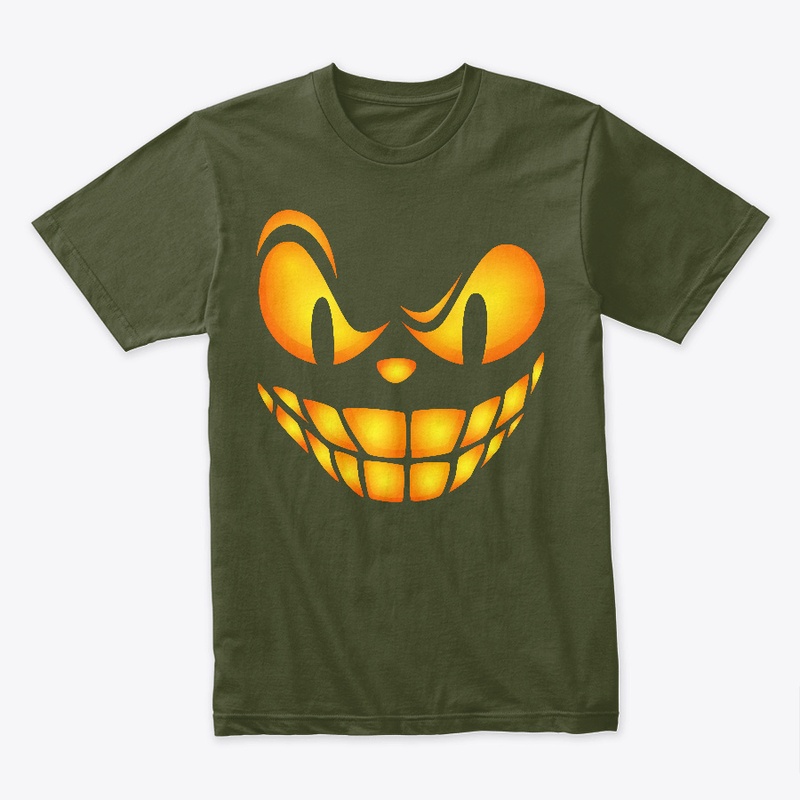 Halloween face t shirt