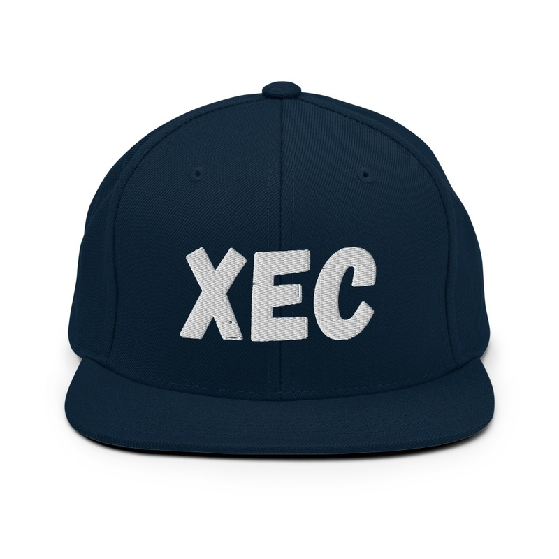 XEC flat bill hat