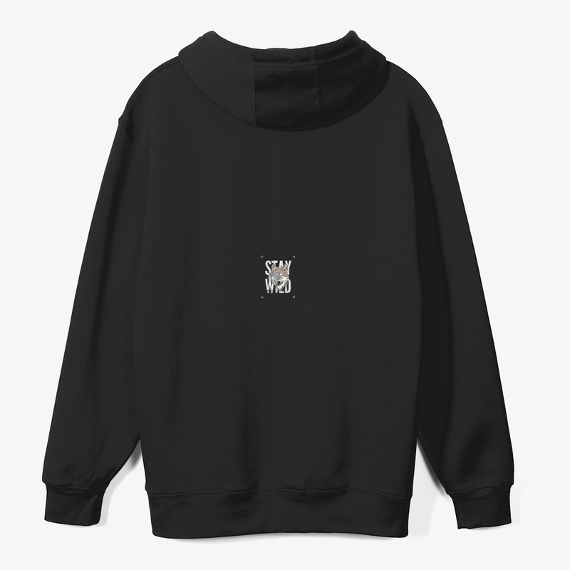  "Vibrant 'Stay Wild' Hoodie 