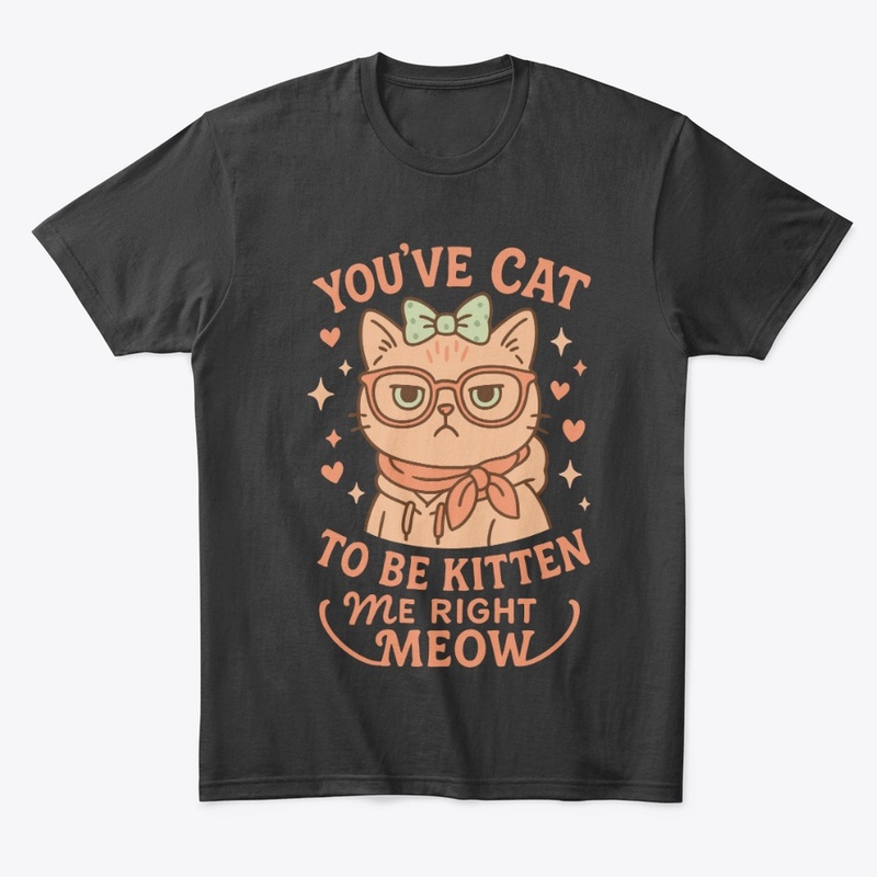 Cute Nerdy Bow-Tie Kitty