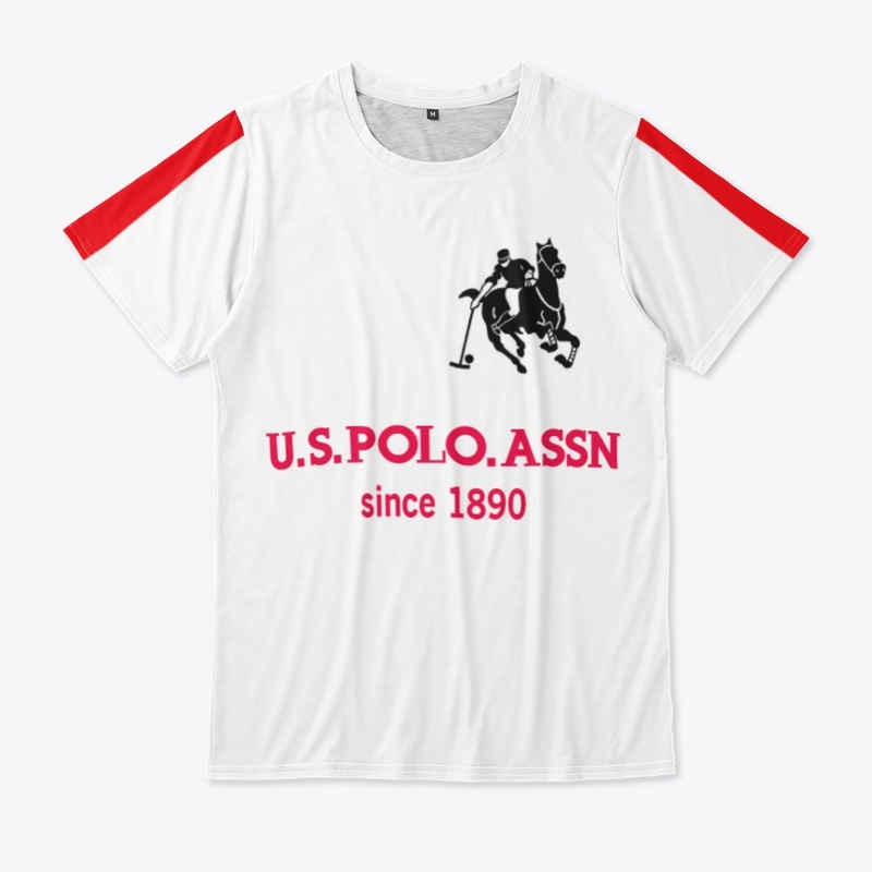 US Polo Inspired All-Over Print Unisex T