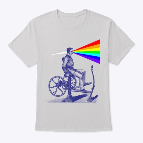  Never Fear The Spectrum 2 Light Steel T-Shirt Front