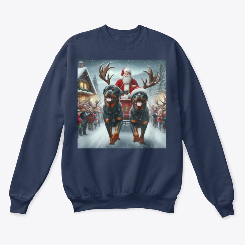 Rottweilers & Santa