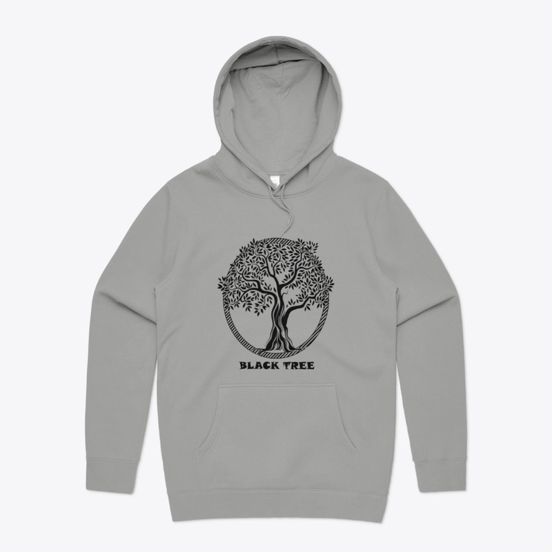 BLACK TREE WITH RECTANGLE