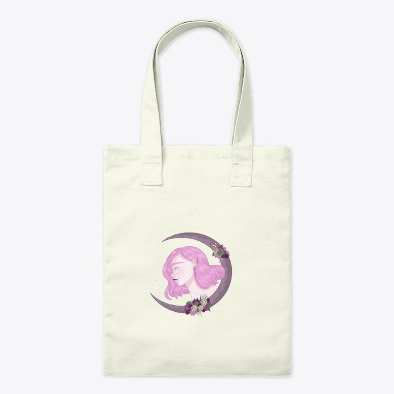Pastel Goth Crescent Moon