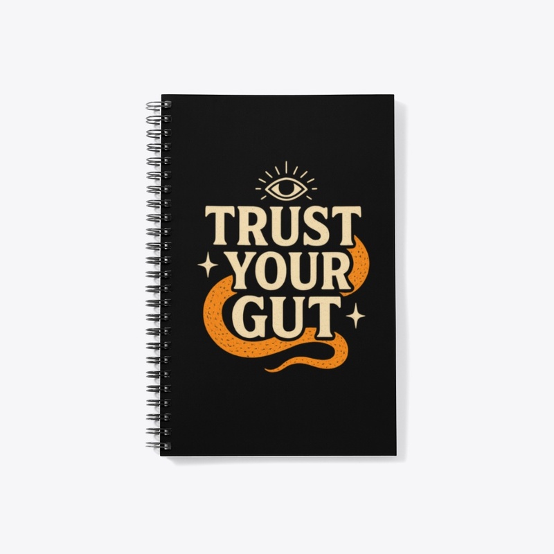 Trust Your GutIntuition Eye Motivational
