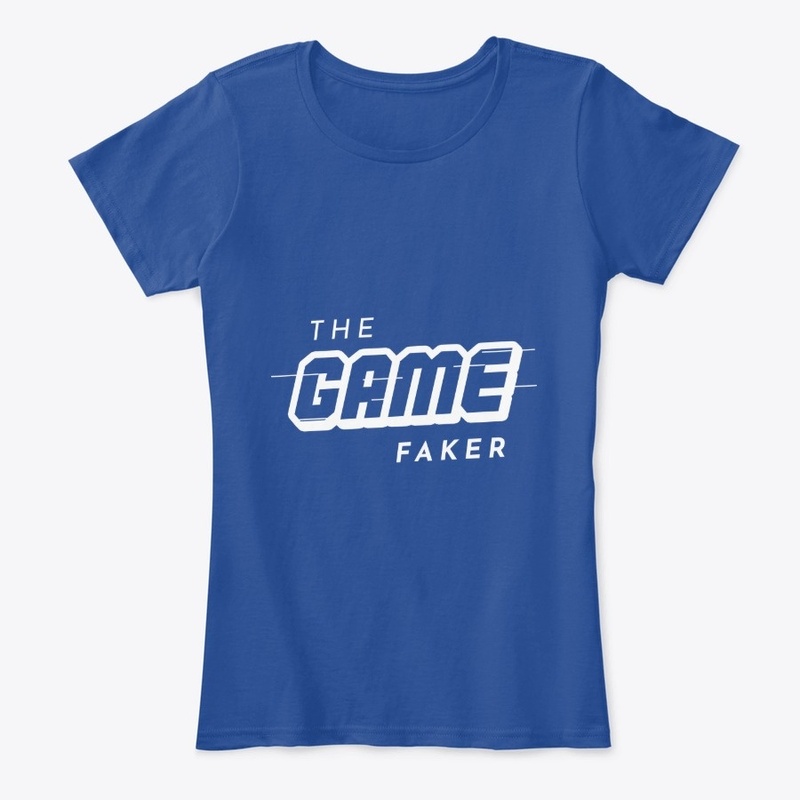 The Game Faker Logo (White)
