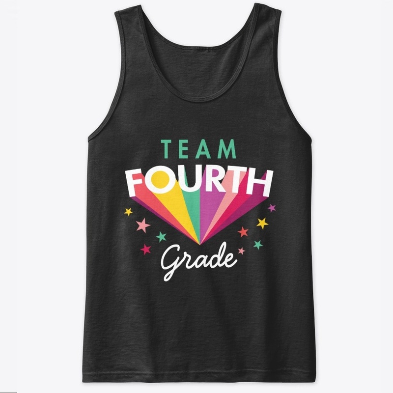 Team 4th Fourth Grade Teacher Shirt