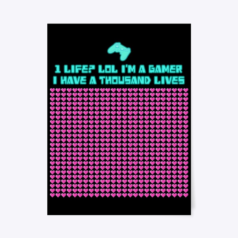 1 life lol
