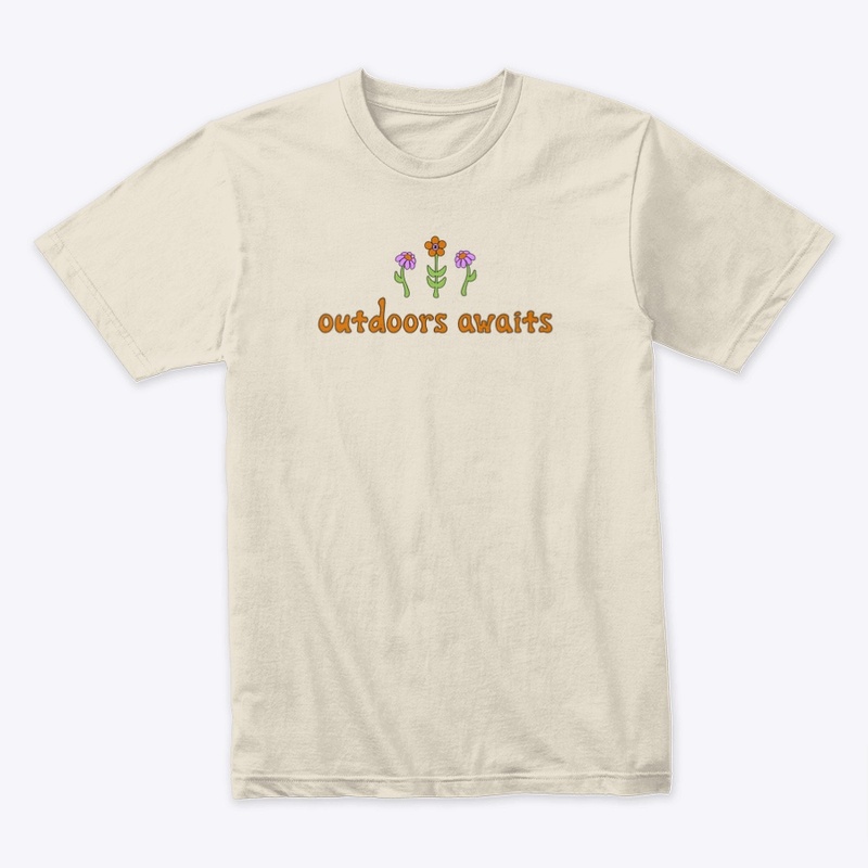 Outdoors Awaits Comfort Tee