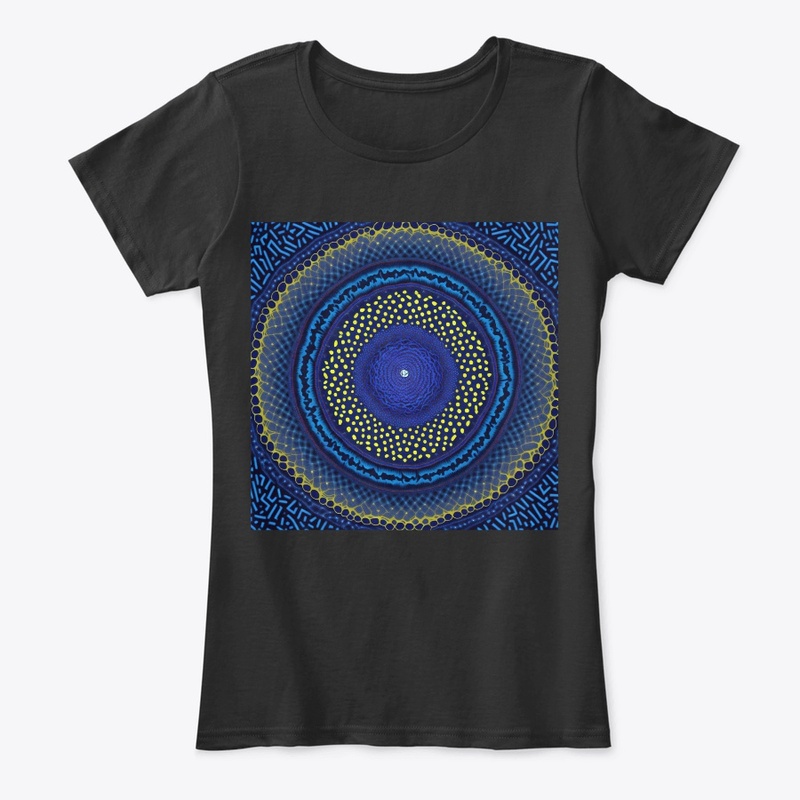 Colourful interference pattern