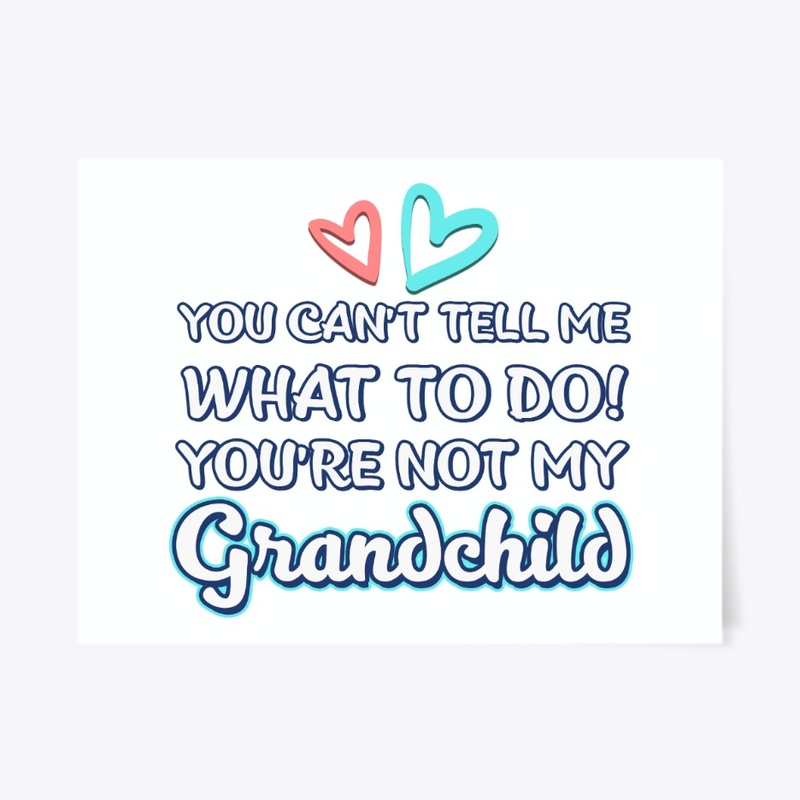 Grandparents Gift Can't Tell What To Do