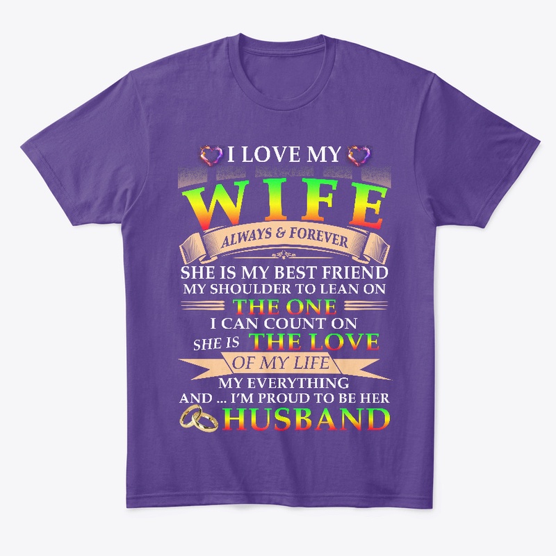 I'm proud to be her husband